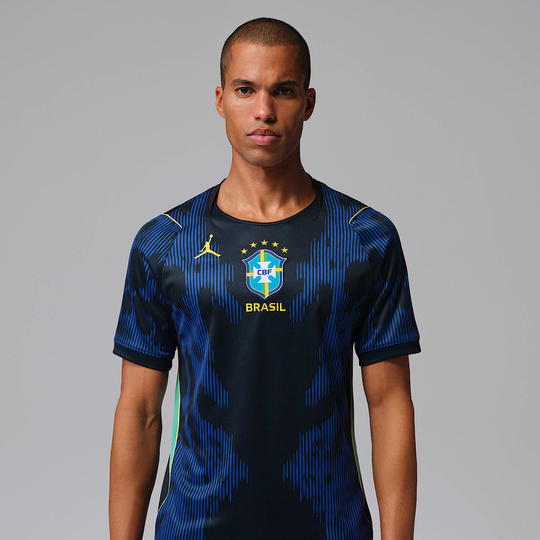 Brazil 2026 Stadium Away Men's Jordan Dri-FIT Soccer Replica